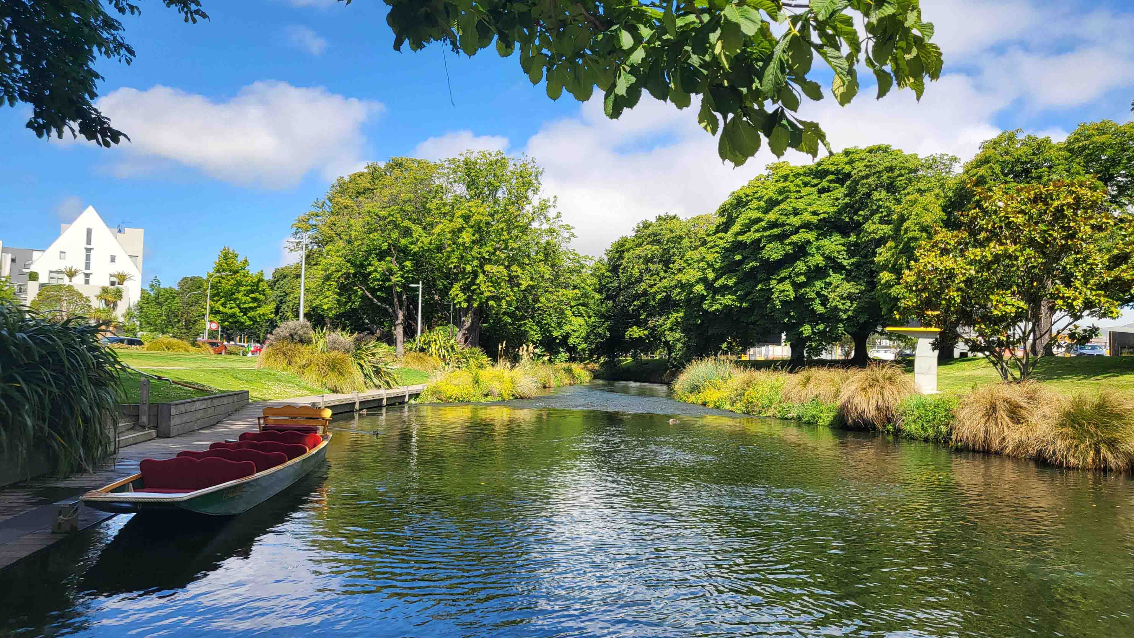 Christchurch river, New Zealand
